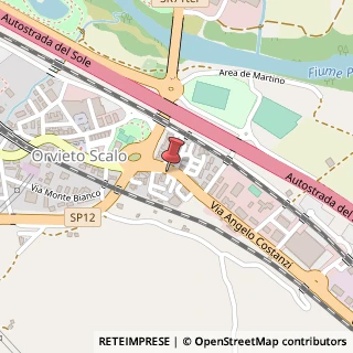 Mappa Via Angelo Costanzi, 98, 05019 Orvieto, Terni (Umbria)