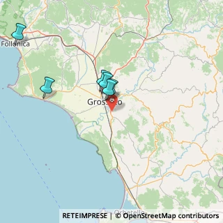 Mappa Strada Comunale Grancia, 58100 Grosseto GR, Italia (33.83091)