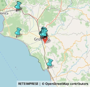 Mappa Strada Comunale Grancia, 58100 Grosseto GR, Italia (10.57)