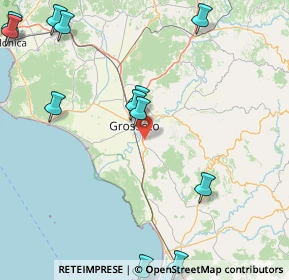Mappa Strada Comunale Grancia, 58100 Grosseto GR, Italia (23.49833)