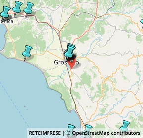 Mappa Strada Comunale Grancia, 58100 Grosseto GR, Italia (24.545)