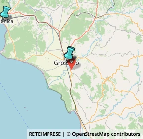 Mappa Strada Comunale Grancia, 58100 Grosseto GR, Italia (48.972)