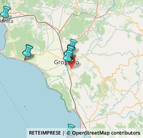 Mappa Strada Comunale Grancia, 58100 Grosseto GR, Italia (23.0225)