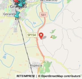 Mappa Strada Comunale Grancia, 58100 Grosseto GR, Italia (4.11737)