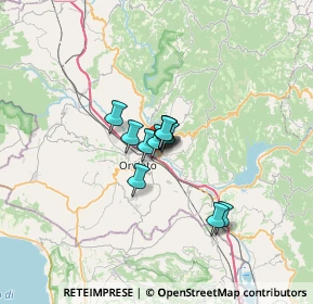 Mappa Via dei Peri, 05018 Orvieto TR, Italia (3.56636)