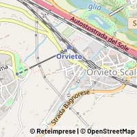 Hartă Orvieto