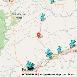 Mappa Via del Lago, 64010 Piancarani TE, Italia (7.20222)