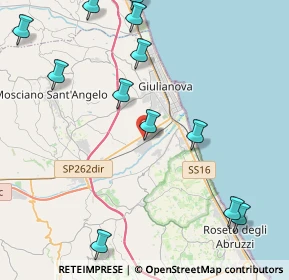 Mappa Via Dolomiti, 64021 Giulianova TE, Italia (5.48)