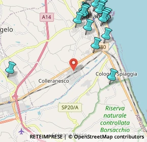 Mappa Via Dolomiti, 64021 Giulianova TE, Italia (2.94)