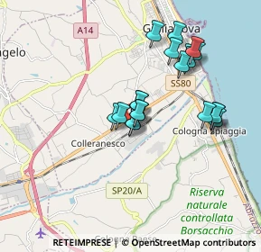 Mappa Via Folgioni, 64021 Giulianova TE, Italia (1.581)