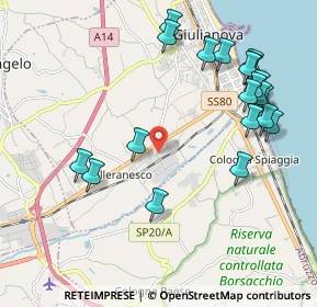 Mappa Via Folgioni, 64021 Giulianova TE, Italia (2.421)