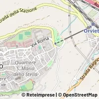 Mapa Orvieto