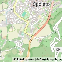 Kaart Spoleto