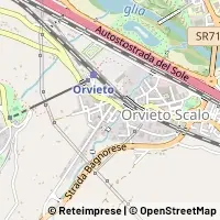 Karte Orvieto