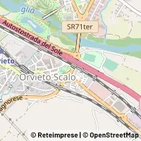 Kaart Orvieto