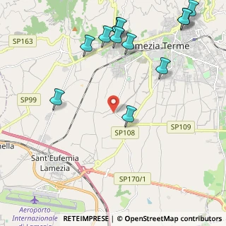 Mappa Via Savutano snc, 88046 Lamezia Terme CZ, Italia (3.02417)