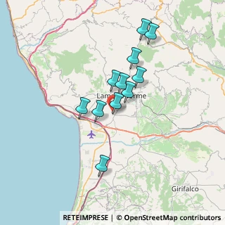 Mappa Via Pietro Mennea, 88046 Lamezia Terme CZ, Italia (6.25364)