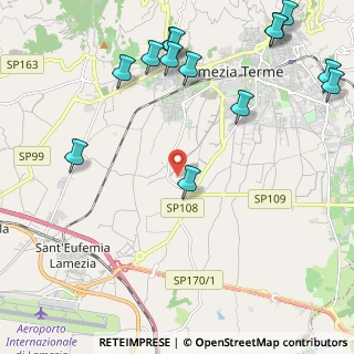 Mappa Via Pietro Mennea, 88046 Lamezia Terme CZ, Italia (3.19929)