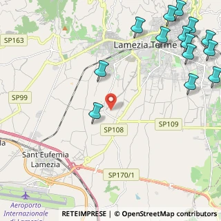 Mappa Via Pietro Mennea, 88046 Lamezia Terme CZ, Italia (3.67929)