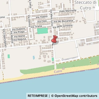 Mappa Via Mare Ionio, 36, 88842 Cutro, Crotone (Calabria)