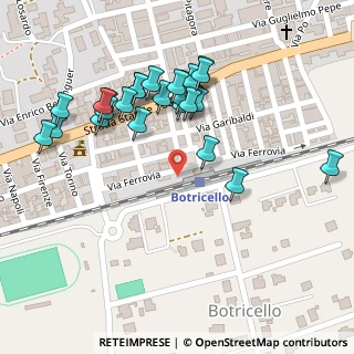 Mappa Piazza Sandro Pertini, 88070 Botricello CZ, Italia (0.12593)