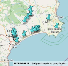 Mappa Contrada Votro, 88070 Botricello CZ, Italia (15.7925)