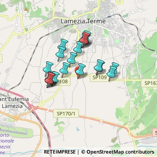 Mappa Via raoul morelli, 88046 Lamezia Terme CZ, Italia (1.5885)