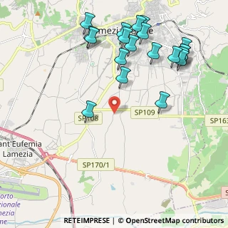 Mappa Via raoul morelli, 88046 Lamezia Terme CZ, Italia (2.763)