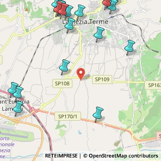 Mappa Via raoul morelli, 88046 Lamezia Terme CZ, Italia (3.741)