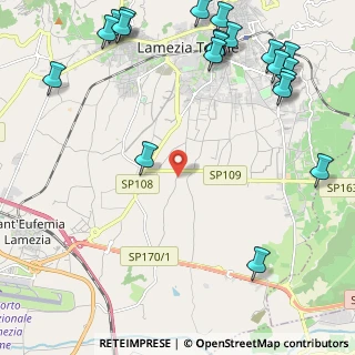 Mappa Via raoul morelli, 88046 Lamezia Terme CZ, Italia (3.4955)