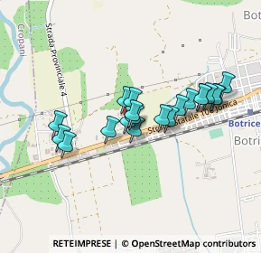 Mappa Via Aldo Moro, 88070 Botricello CZ, Italia (0.3935)