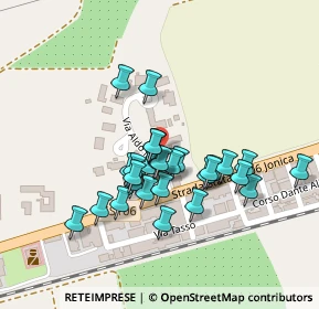 Mappa Via Aldo Moro, 88070 Botricello CZ, Italia (0.1)