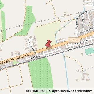 Mappa Strada Statale 106 Jonica, 441, 88070 Botricello, Catanzaro (Calabria)