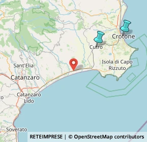 Mappa 88070 Botricello CZ, Italia (57.50786)