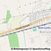 Mapa Botricello