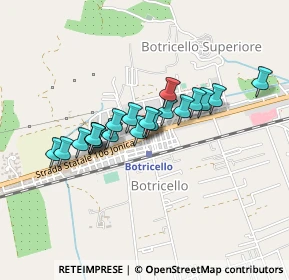 Mappa Via de Riso, 88070 Botricello CZ, Italia (0.366)