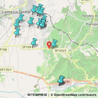 Mappa Via Felice Scalzo, 88046 Lamezia Terme CZ, Italia (2.8785)