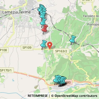Mappa Via Felice Scalzo, 88046 Lamezia Terme CZ, Italia (3.139)