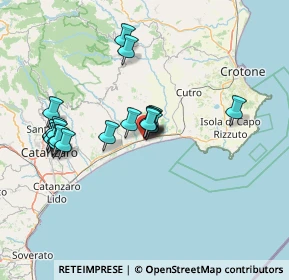 Mappa Via Marina I, 88070 Botricello CZ, Italia (15.0655)