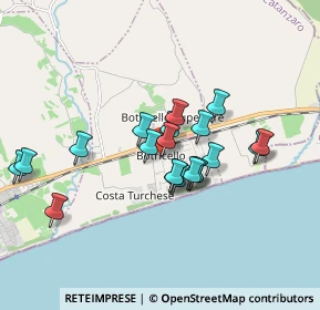 Mappa Via I Marina, 88070 Botricello CZ, Italia (1.6055)