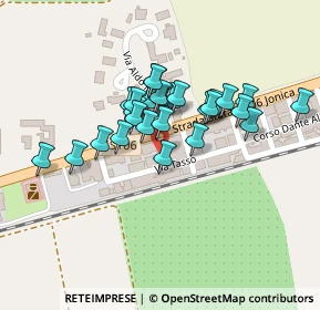 Mappa Via Tasso, 88070 Botricello CZ, Italia (0.1)