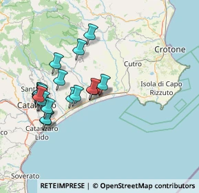 Mappa Via Tasso, 88070 Botricello CZ, Italia (16.8475)