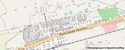Mappa Botricello