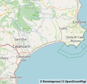 Mappa 88051 Cropani CZ, Italia (16.886)