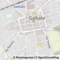Mapa Galliate