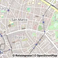Mapa Milano