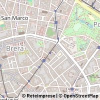Mapa Milano