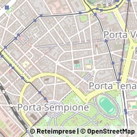 Mapa Milano