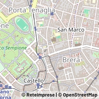 नक्शा Milano