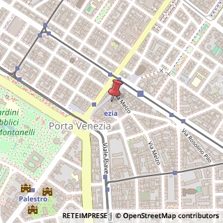 Mappa Via Lazzaro Spallanzani, 10, 20129 Milano, Milano (Lombardia)